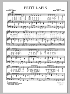 Petit Lapin von Henri Salvador (Download) 