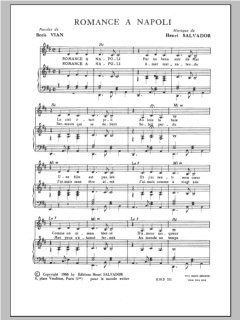 Romance A Napoli von Henri Salvador (Download) 