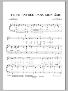 Tu Es Entree Dans Mon Ame von Henri Salvador (Download) 