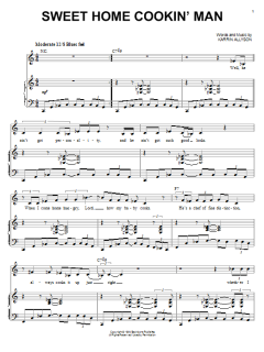 Sweet Home Cookin' Man von Karrin Allyson (Download) 