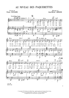 Au Niveau Des Paquerettes von Claude Nougaro (Download) 