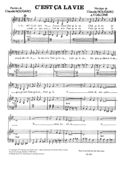 C'est Ca La Vie von Claude Nougaro (Download) 