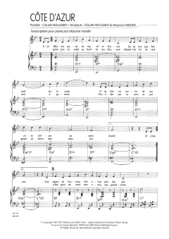 Cote D'azur von Claude Nougaro (Download) 
