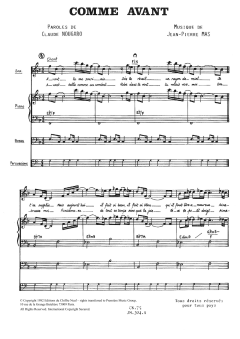Comme Avant von Claude Nougaro (Download) 