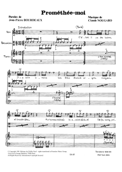 Promethee-moi von Claude Nougaro (Download) 