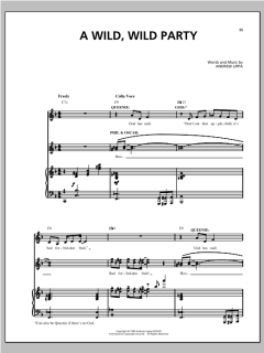 A Wild, Wild Party von Andrew Lippa (Download) 