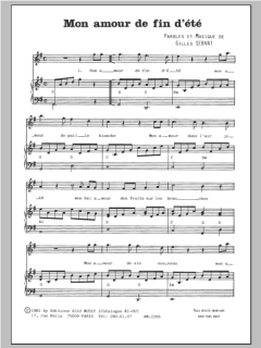 Mon Amour De Fin D'ete von Gilles Servat (Download) 