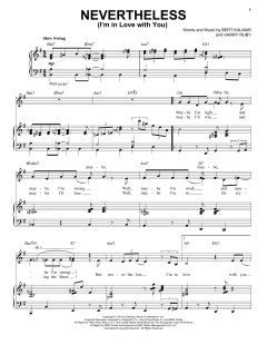 Nevertheless (I'm In Love With You) von Michael Bublé (Download) 