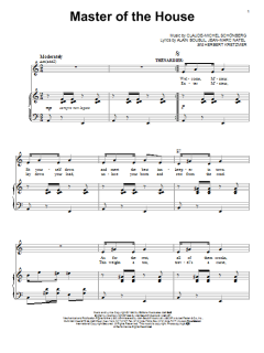 Master Of The House von Alain Boublil (Download) 