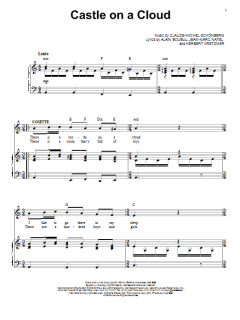 Castle On A Cloud von Alain Boublil (Download) 