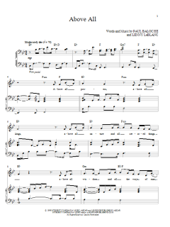 Above All von Rebecca St. James (Download) 