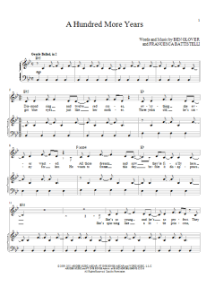 A Hundred More Years von Ben Glover (Download) 