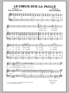 Le Coeur Sur La Paille von Mort Shuman (Download) 