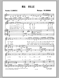 Ma Ville von Mort Shuman (Download) 