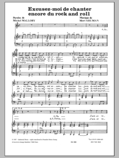 Excusez-Moi De Chanter Encore Du Rock And Roll von Mort Shuman (Download) 