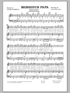 Monsieur Papa von Mort Shuman (Download) 