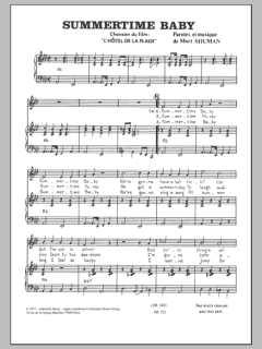 Summertime Baby von Mort Shuman (Download) 