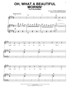 Oh, What A Beautiful Mornin' von Richard Rodgers (Download) 