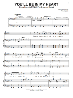 You'll Be In My Heart von Phil Collins (Download) 