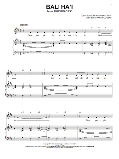 Bali Ha'i von Richard Rodgers (Download) 