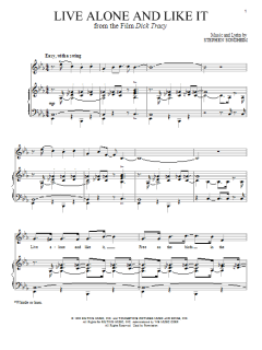 Live Alone And Like It von Stephen Sondheim (Download) 