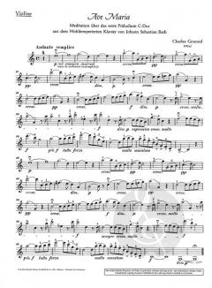 Ave Maria von Johann Sebastian Bach 