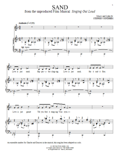 Sand von Stephen Sondheim (Download) 