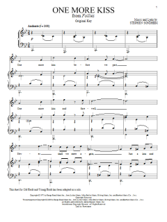 One More Kiss von Stephen Sondheim (Download) 