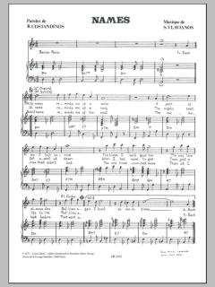 Names von Stylianós Vlavianós (Download) 