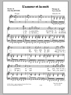 Amour Et La Nuit von Jean-Max Riviere (Download) 