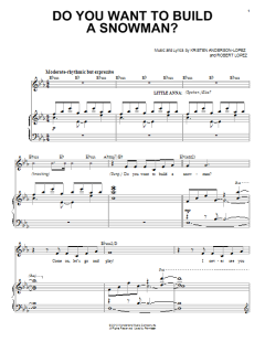 Do You Want To Build A Snowman? von Robert Lopez (Download) 