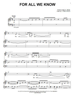 For All We Know von Nina Simone (Download) 