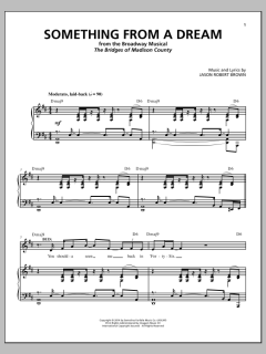 Something From A Dream von Jason Robert Brown (Download) 