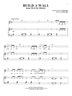 Build A Wall von Jeanine Tesori (Download) 