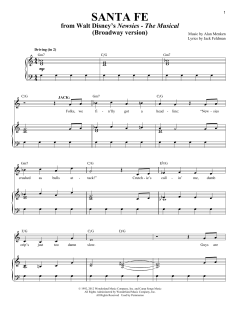 Santa Fe von Alan Menken (Download) 