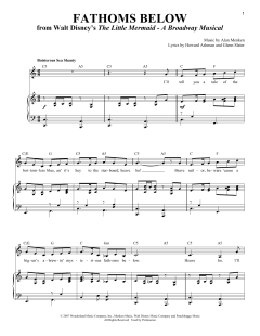 Fathoms Below von Alan Menken (Download) 