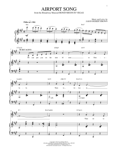 Airport Song von Jason Robert Brown (Download) 