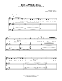 Do Something von Jason Robert Brown (Download) 