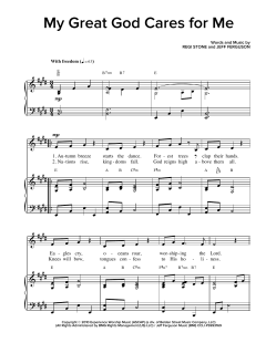 My Great God Cares For Me von Jeff Ferguson (Download) 