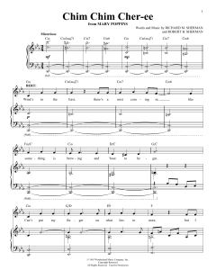 Chim Chim Cher-ee von Robert Bernard Sherman (Download) 