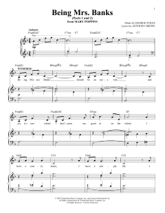 Being Mrs. Banks (Parts 1 and 2) von Anthony Drewe (Download) 