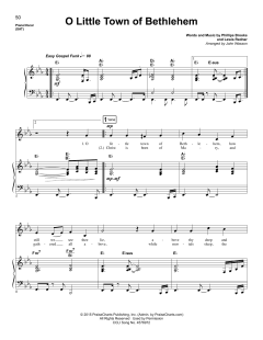 O Little Town Of Bethlehem von Phillips Brooks (Download) 