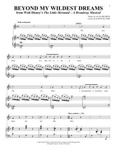 Beyond My Wildest Dreams von Alan Menken (Download) 
