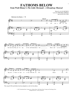 Fathoms Below von Alan Menken (Download) 
