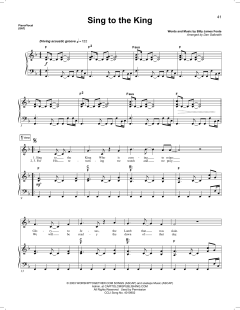 Sing To The King von Billy Foote (Download) 