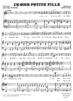 Ce Soir Petite Fille von Yves Heuze (Download) 