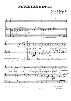 J'suis Pas Nette von Jacqueline Taieb (Download) 