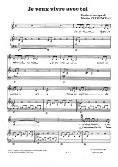 Je Veux Vivre Avec Toi von Martine Clemenceau (Download) 