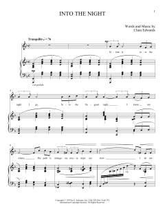 Into The Night von Clara Edwards (Download) 