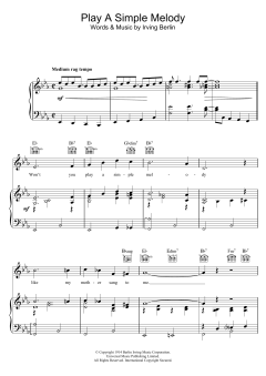 Play A Simple Melody von Irving Berlin (Download) 
